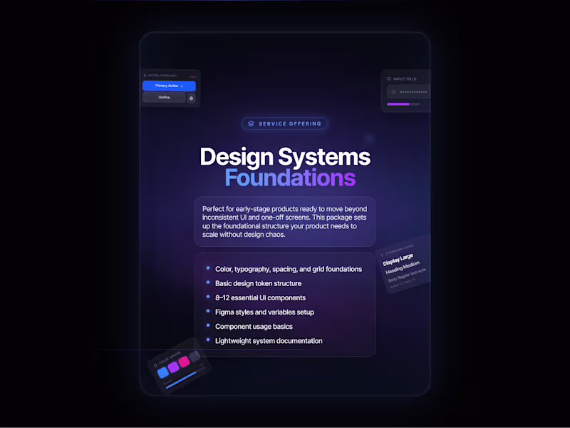 Cover image for 💼 Design System Expert - Figma Starter Design System Setup