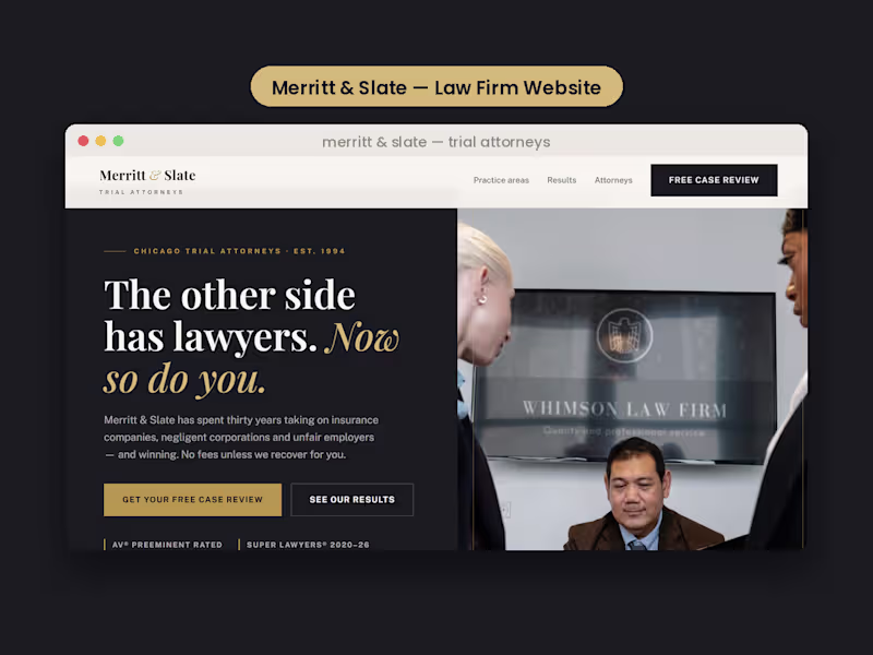 Cover image for A complete website for a