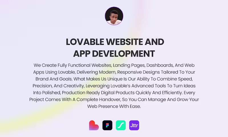 Cover image for Lovable Website and App Development