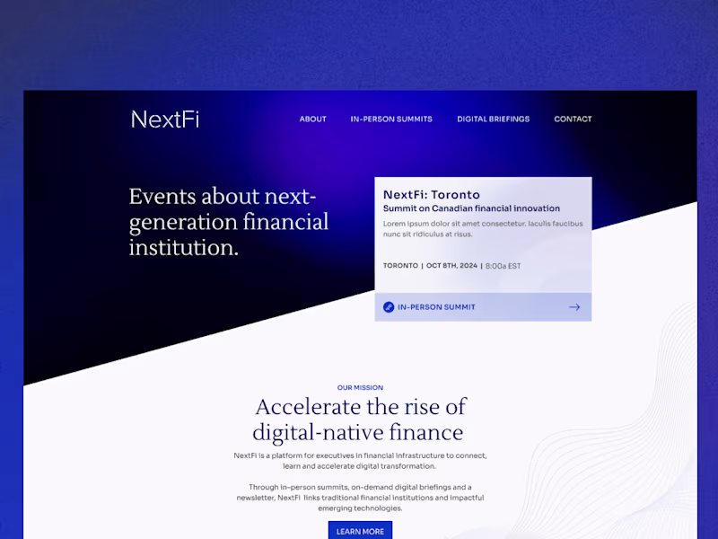 Cover image for NextFi: From Launch to $600K First Event