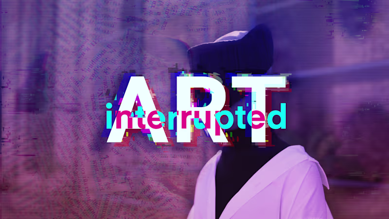 Cover image for Art Interrupted Visual Identity 