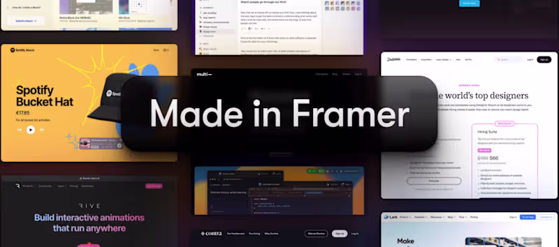 Cover image for Framer Website Development 🌐