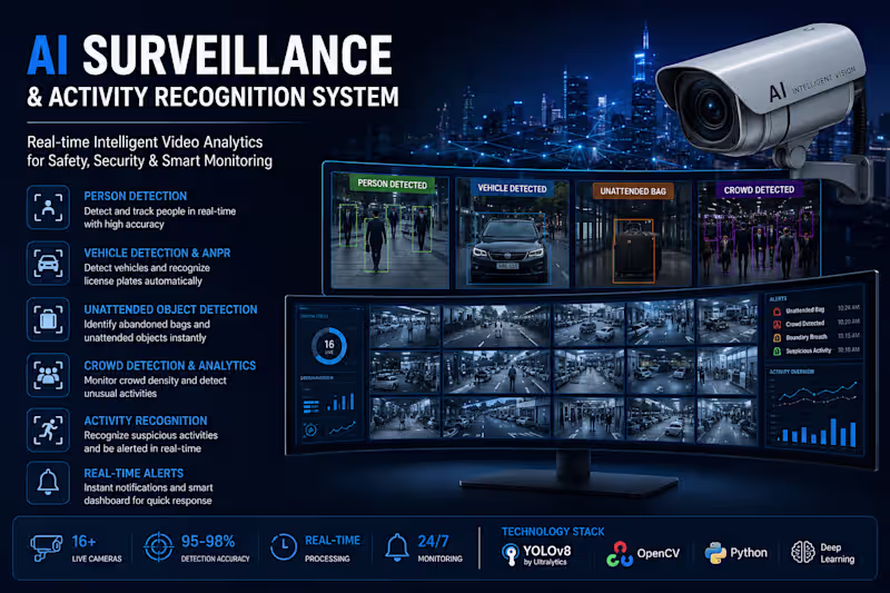 Cover image for AI Surveillance & Activity Recognition