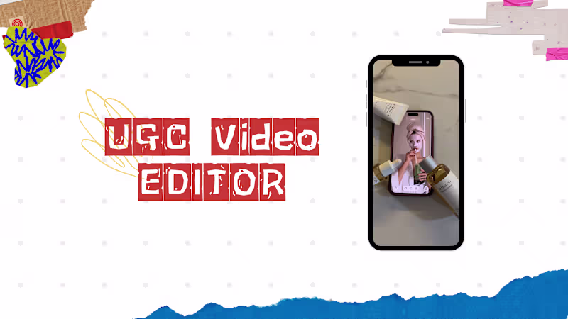 Cover image for UGC Video Editor