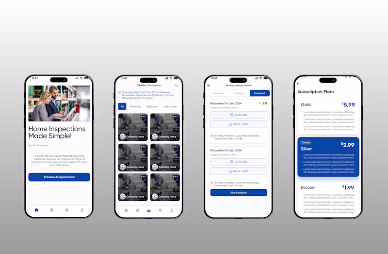 Cover image for Repair Services Appointment App
