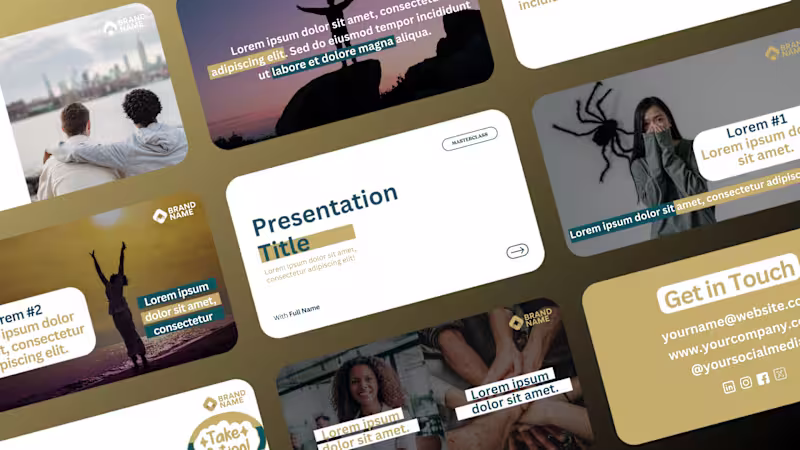 Cover image for A refined selection of masterclass presentation designs, exp...