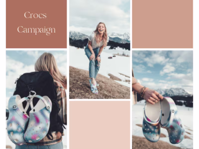 Cover image for Content Creation Partnership: Crocs Campaign