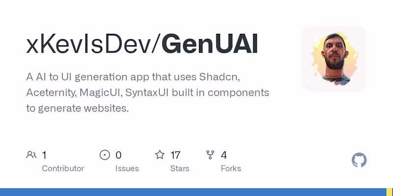 Cover image for GenUAI Claude Artifacts Fork Development
