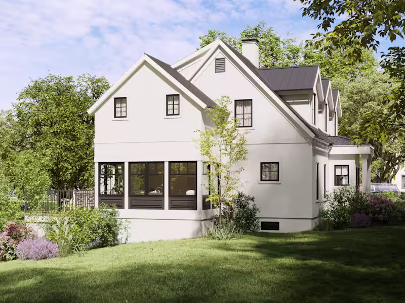 Cover image for Sunroom Addition Reno - Residential Exterior 3D Visualization