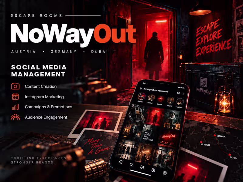 Cover image for NoWayOut Austria | Social Media Management