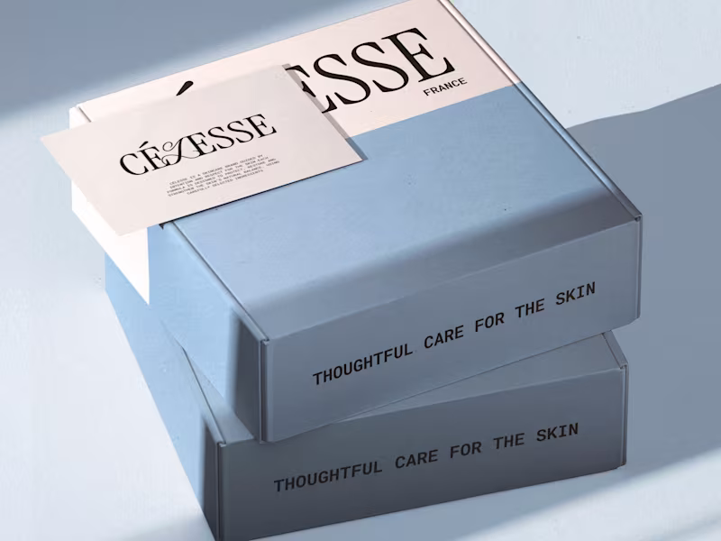 Cover image for Célesse Brand Identity and Packaging Design