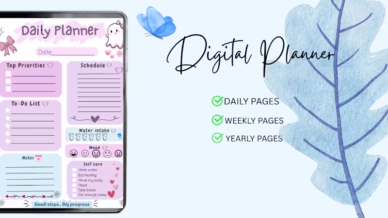 Cover image for Custom Digital Planners