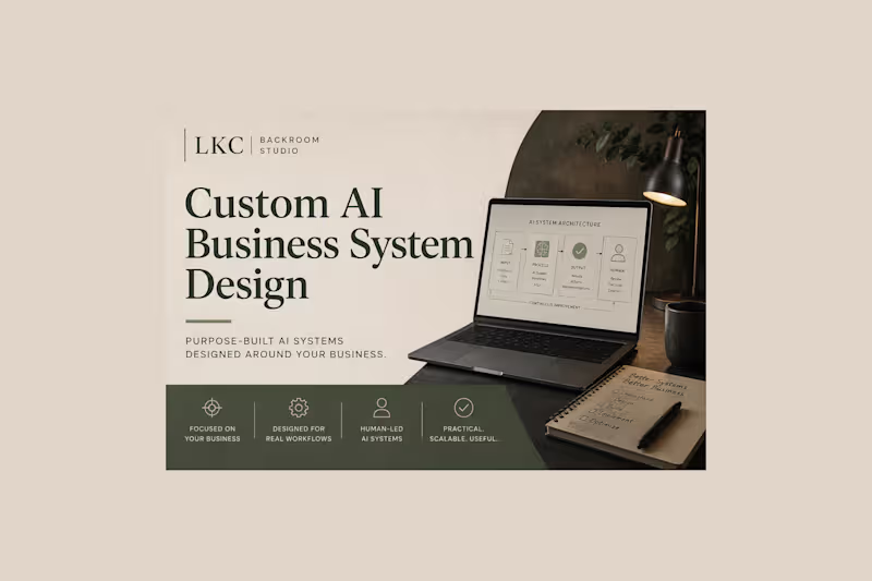 Cover image for Custom AI Business System Design