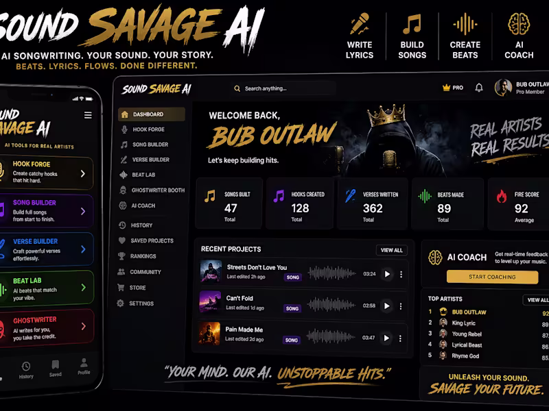 Cover image for Sound Savage AI