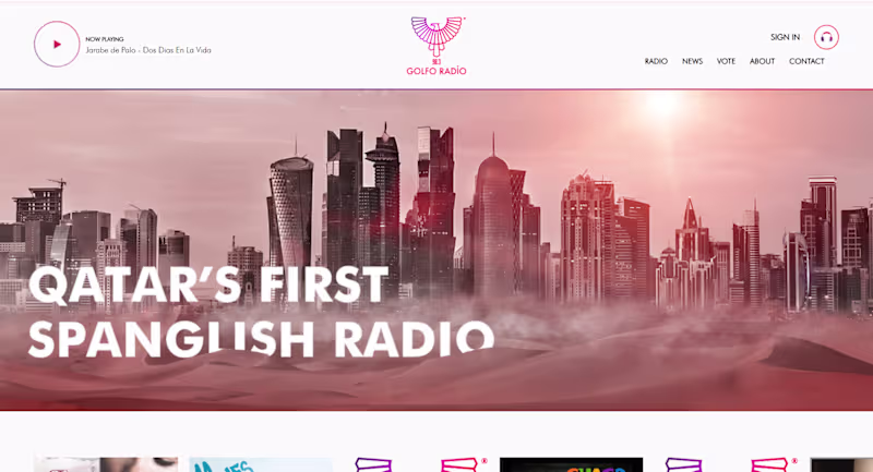 Cover image for Golfo Radio