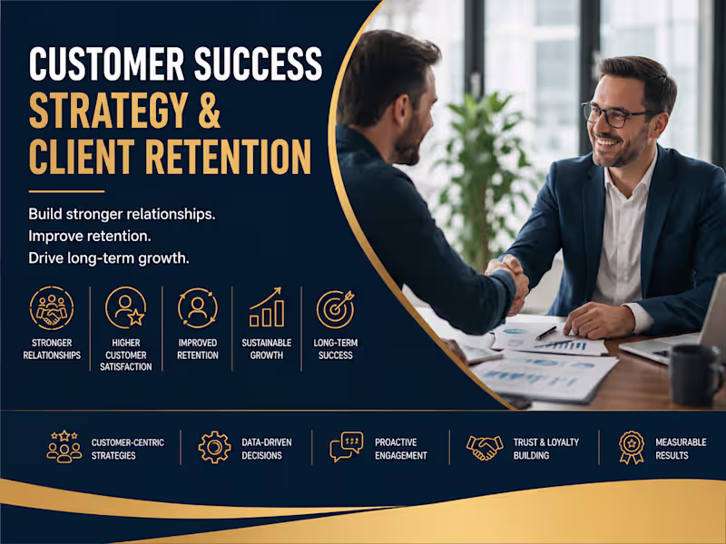 Cover image for Customer Success Strategy & Client Retention