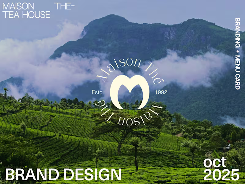 Cover image for Maison Thé Brand Identity Development