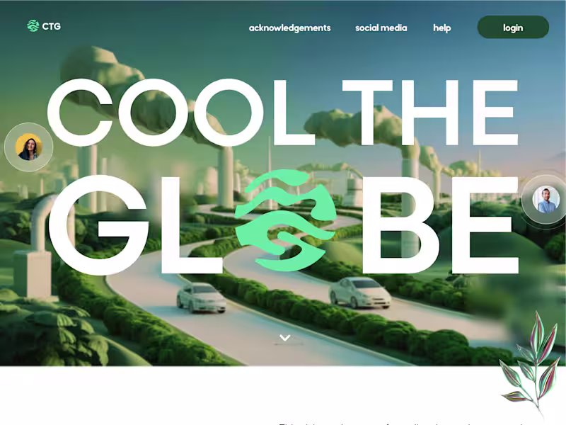 Cover image for Climate Action Platform Design for Cool The Globe
