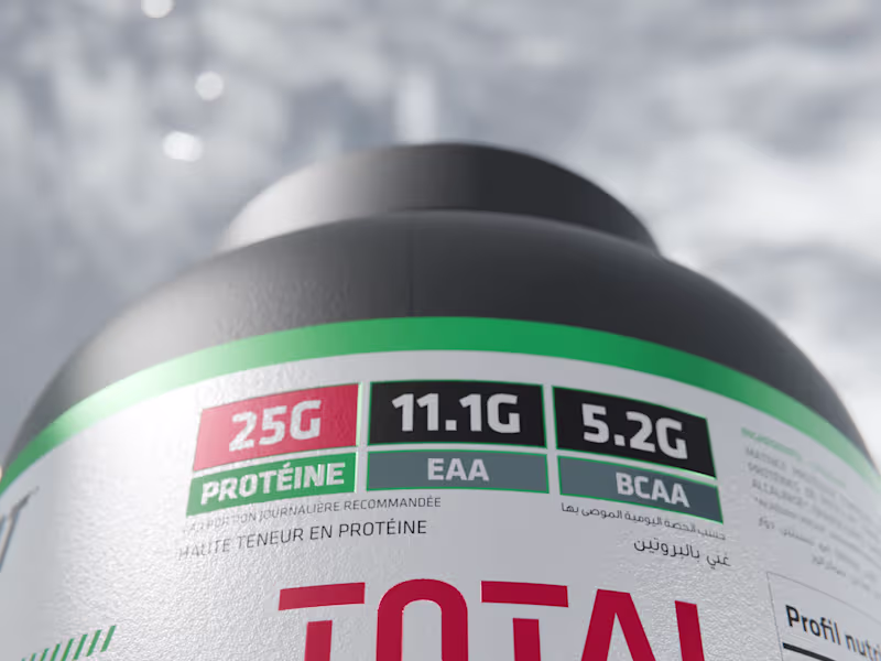 Cover image for Total Milk Protein | 3D
