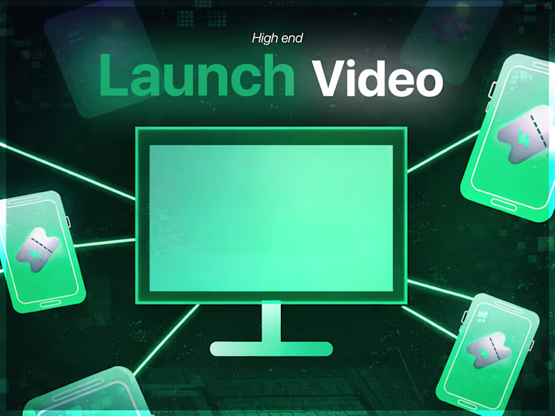 Cover image for Launch Video for for your Product, Startup or SaaS 