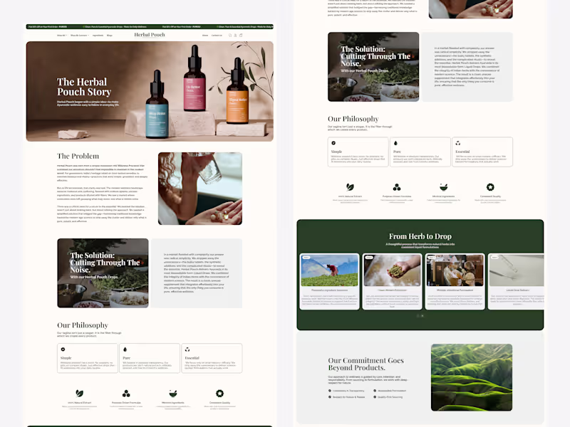 Cover image for Mastering Herbal Pouch's Story: Philosophy & Product Journey