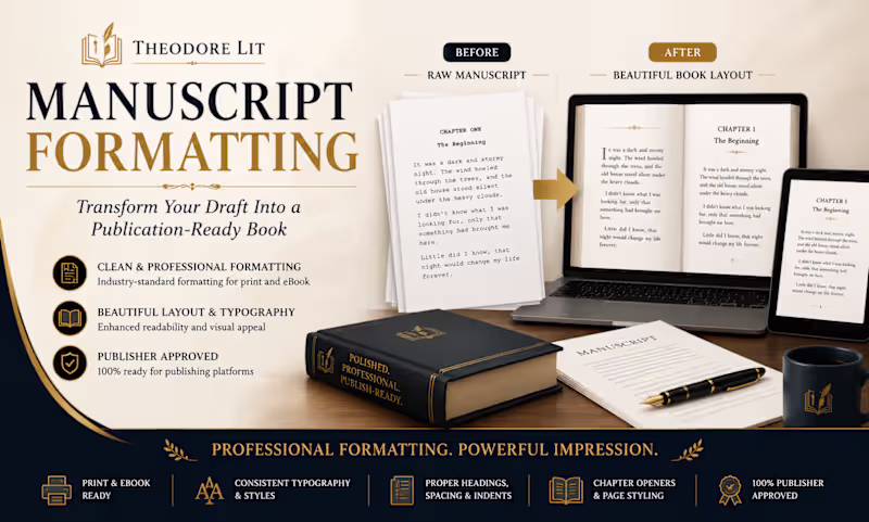 Cover image for Manuscript Formatting expert