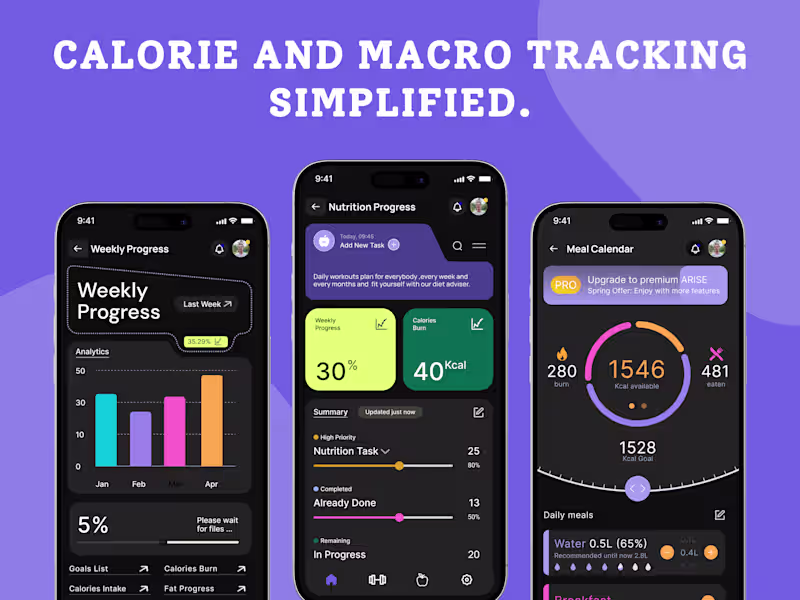 Cover image for FitNutri Pro App 