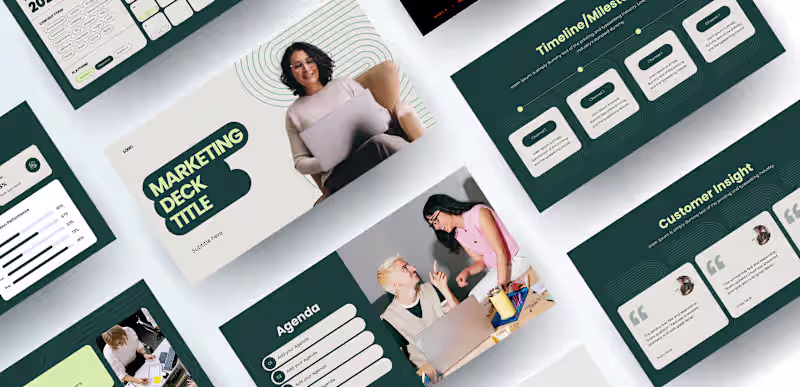 Cover image for Marketing Presentation & Branded PowerPoint Template Design