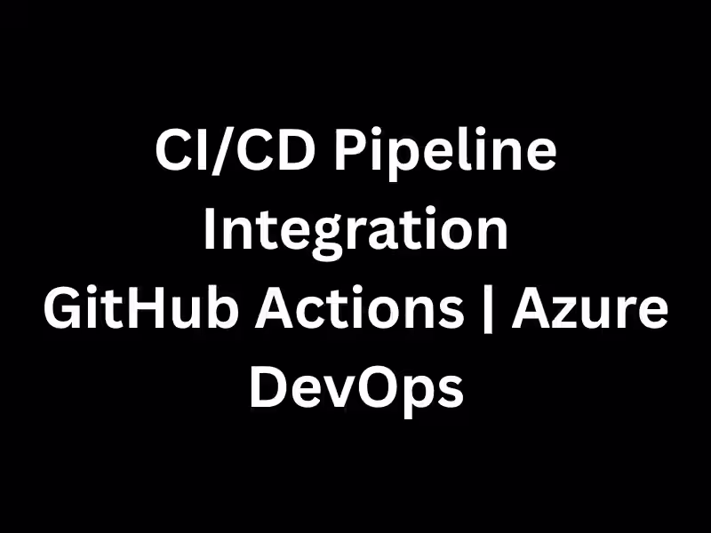 Cover image for Playwright CI/CD Pipeline Integration Git/ADO