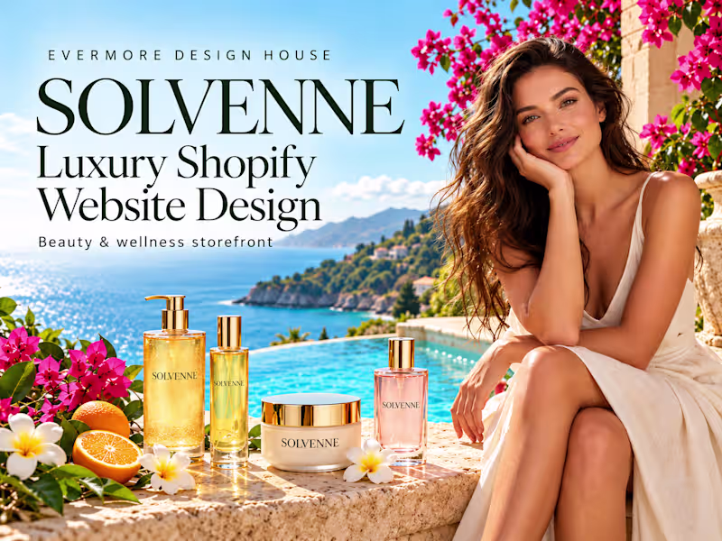 Cover image for Luxury Shopify Store Design | Custom Storefront