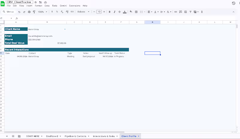 Cover image for Client lookup that provides details