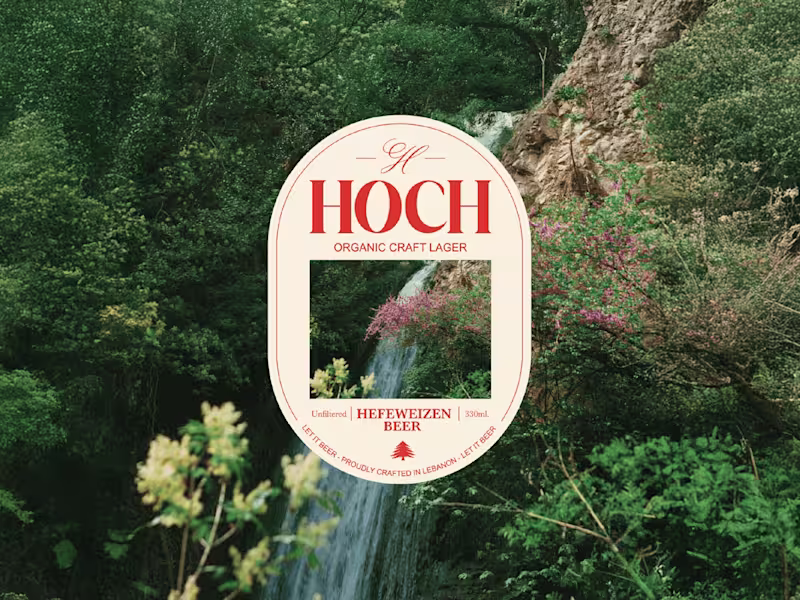 Cover image for Crafting Hoch Beer & restaurant Brand Identity