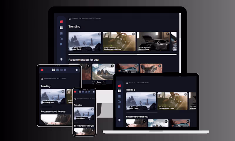 Cover image for Entertainment Web Application