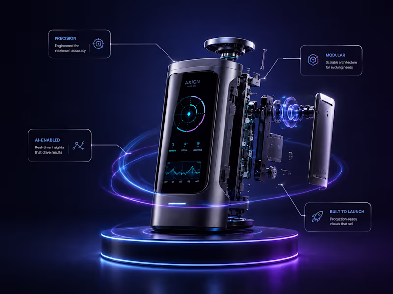 Cover image for 3D Product Visualization & Launch Motion