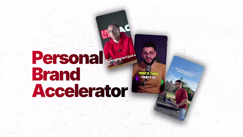 Cover image for Personal Brand Accelerator