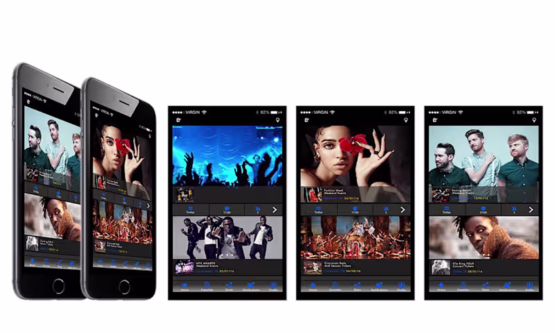Cover image for Designed a mobile event-discovery interface