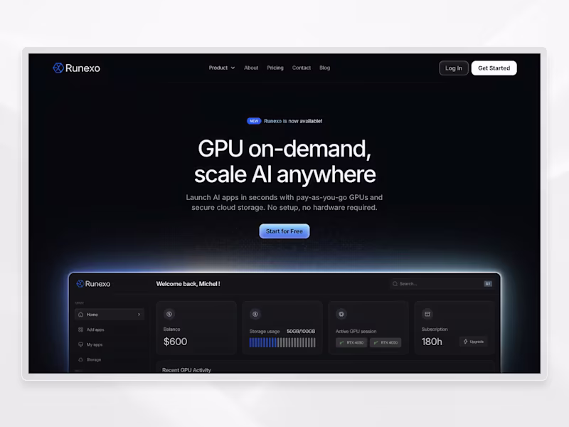 Cover image for Framer Website | AI Saas Framer Website