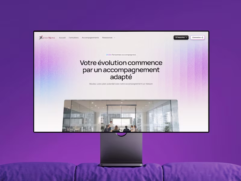 Cover image for Evo-sens - Webdesign, Brand Identity & Platforme