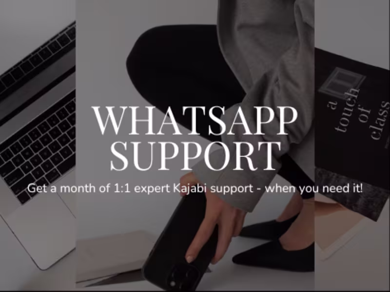 Cover image for WhatsApp Support