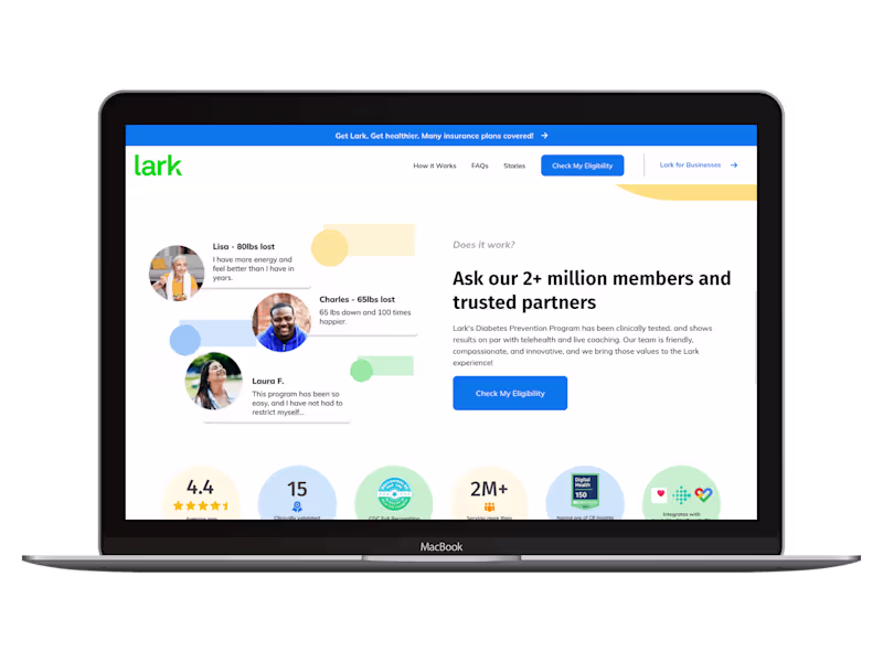 Cover image for Lark Health