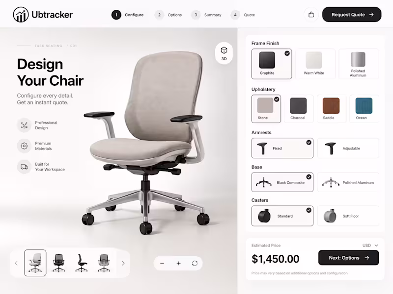 Cover image for Interactive Product Configurator Development  Copiar