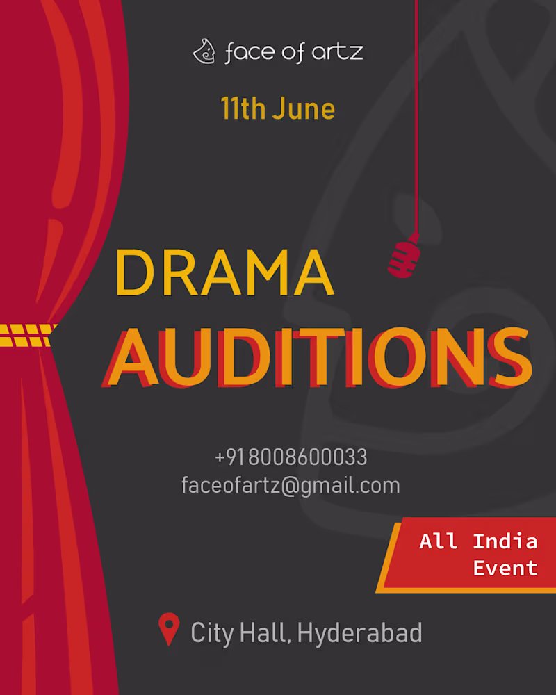Cover image for Audition poster
