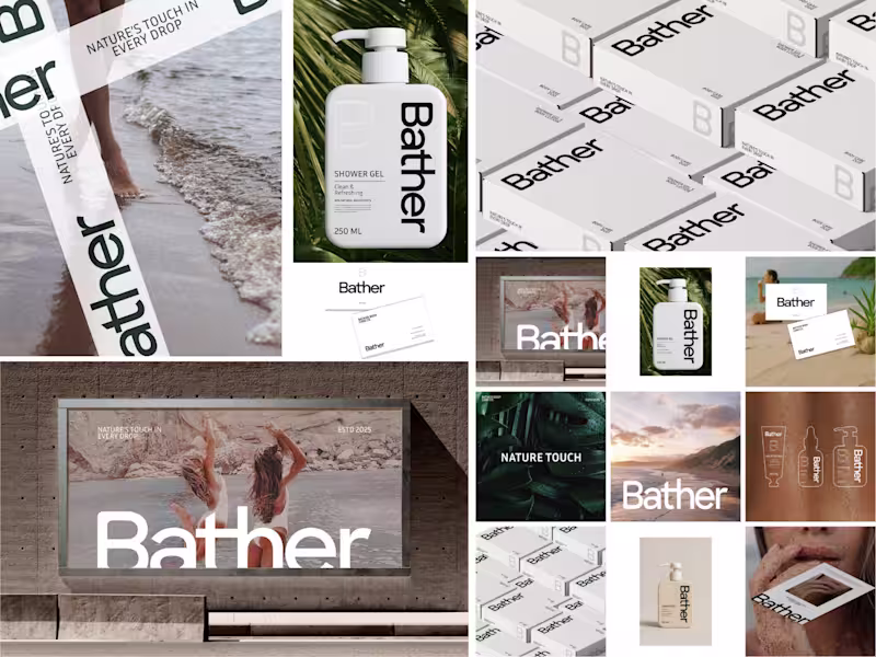 Cover image for Brand strategy, identity, packaging, in-store graphics, socials.