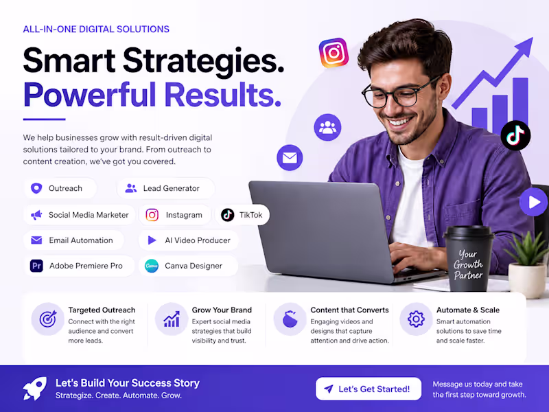 Cover image for I help businesses generate consistent