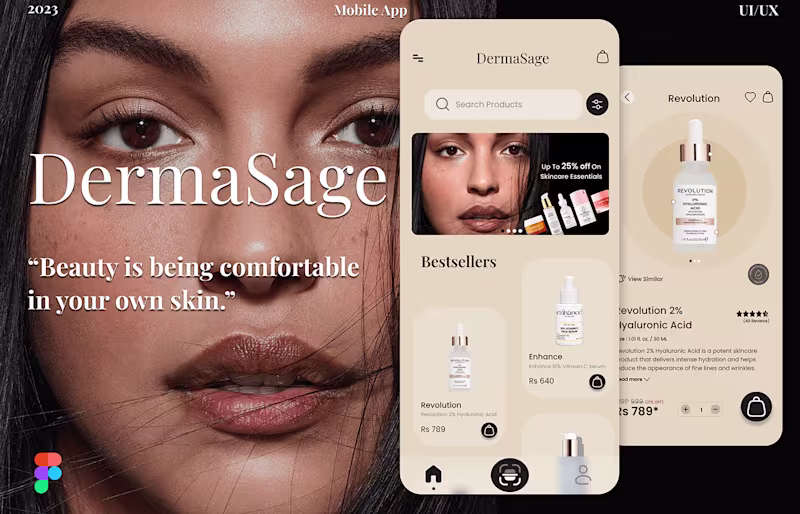 Cover image for DermaSage: Skincare App