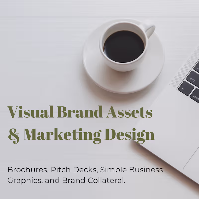 Cover image for Visual Brand Assets & Marketing Design