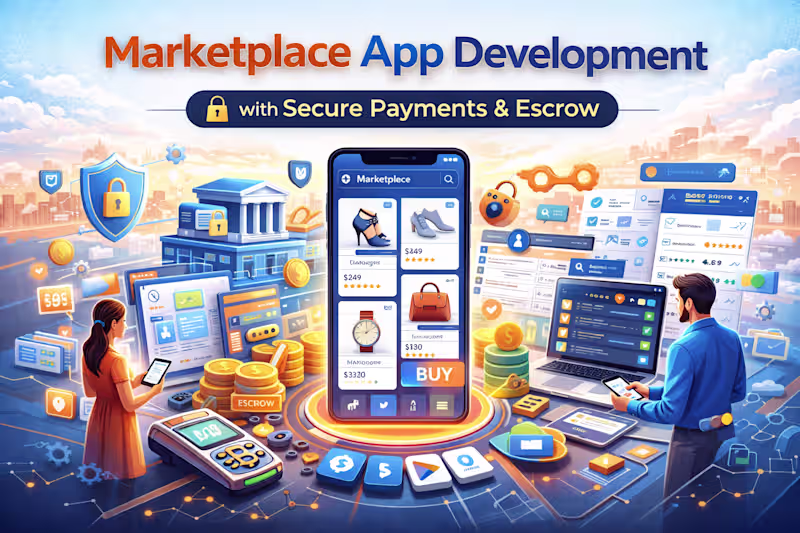 Cover image for Marketplace App Development with Secure Payments & Escrow