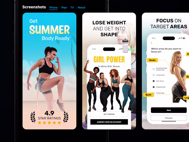 Cover image for App Store and Playstore Screenshots