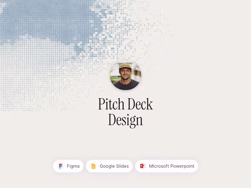 Cover image for Pitch Deck Design