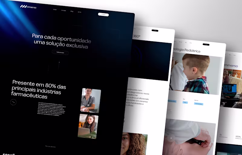 Cover image for Immerso - Website